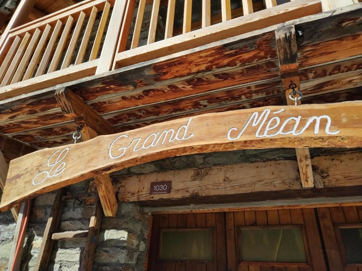 Chalet Le Grand Mean Apartment Бонвал-сюр-Арк Екстериор снимка