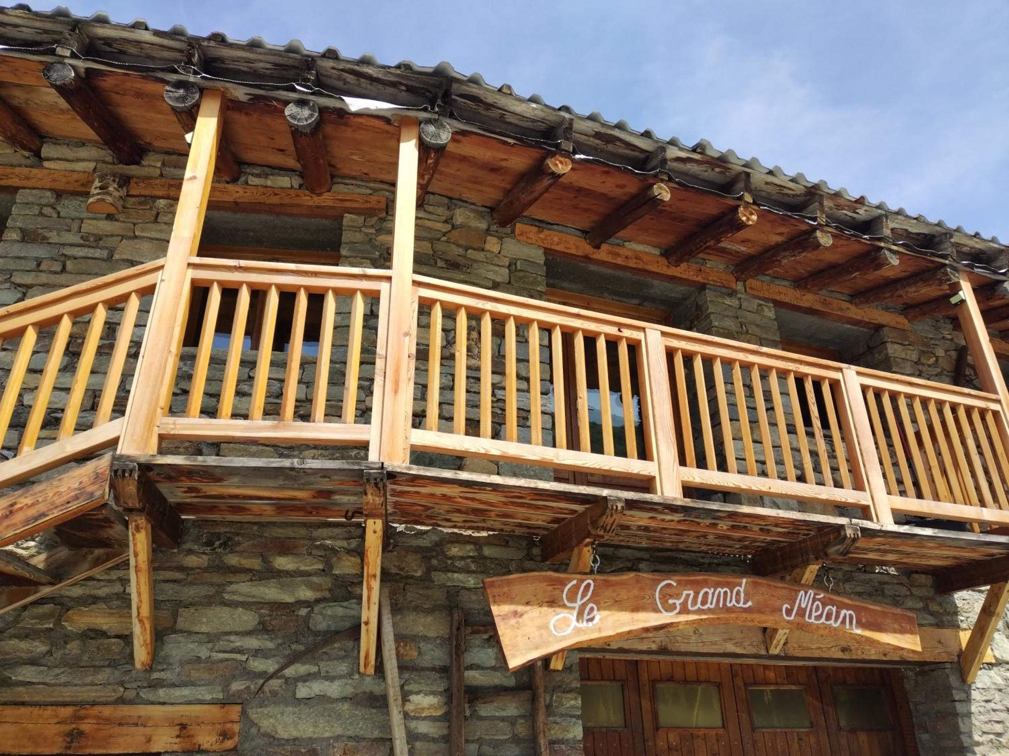 Chalet Le Grand Mean Apartment Бонвал-сюр-Арк Екстериор снимка